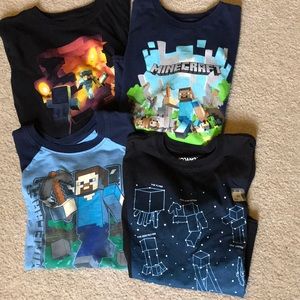 Minecraft long sleeve shirts